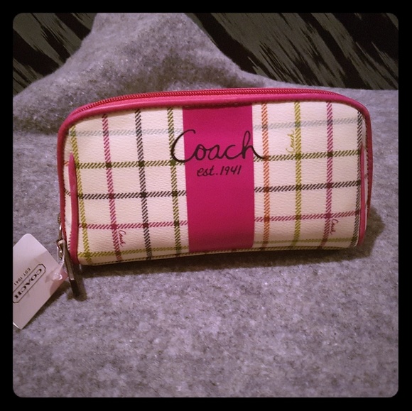 Coach Handbags - Coach Brand New Pouch Cosmetics Bag